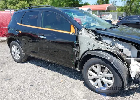 2014 Nissan Murano Sv z USA, uszkodzony, nr VIN JN8AZ1MU4EW418339